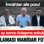 Öcalan’ın ailesi ile çektirdiği fotoğrafı paylaşıldı: Zamanlaması dikkat çekti